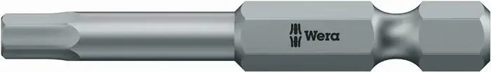 Abverkauf Bit 840/4 Z 1/4 Zoll 6,0mm L.89mm zähhart,HEX-Plus WERA