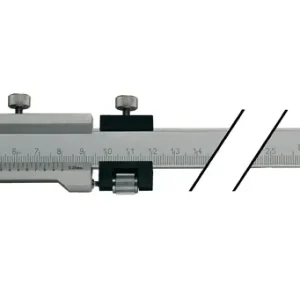 Anreißmessschieber 250mm m. FE Anschlag-L. 135mm H.PREISSER Markenware