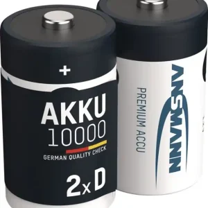 Akkuzelle 1,2 V 10000 mAh R20-D-Mono HR20 2 2St./Blister ANSMANN Sale
