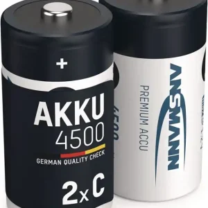 Neu Im Sortiment Akkuzelle maxE 1,2 V 4500 mAh R14-C-Baby HR14 2 2St./Blister ANSMANN