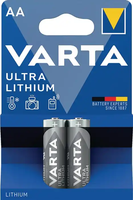 Batterie ULTRA Lithium 1,5 V AA Mignon 2900 mAh FR14505 6106 2 St./Bl.VARTA Sonderangebot