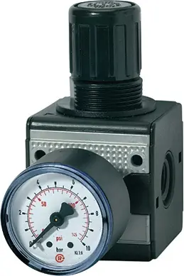 Druckregler MULTIFIX Gew.mm 15,39 BG I G 3/8 Zoll 0,5-10bar 2100l/min RIEGLER Beliebt