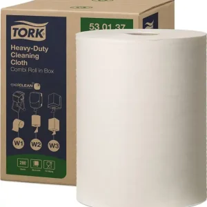 Sichere Zahlung Putztuch TORK 530137 L.ca.106 mxB.ca.315mm weiß 1-lagig Rl.TORK