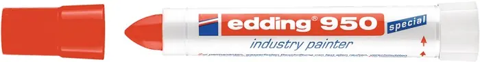Industrie-Pastenmarker 950 rot Strich-B.10mm Rundspitze EDDING VE: 10 Stück Online Kaufen