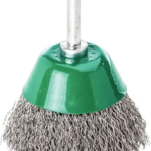 Super-Preis Flächenbürste D.50mm Schaft 6mm Drahtstärke 0,3mm VA 10500min-¹ LESSMANN