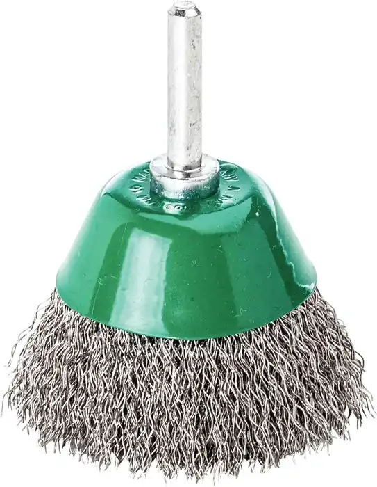 Super-Preis Flächenbürste D.50mm Schaft 6mm Drahtstärke 0,3mm VA 10500min-¹ LESSMANN