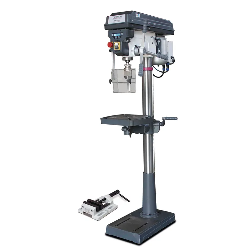 Saisonangebot Optimum Säulenbohrmaschine - D 26Pro Aktions Set - OPTIdrill