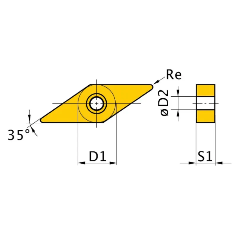 Optimum HM-Ersatzwendeplatten - ISO RNMG1605MO - Wochenendangebot