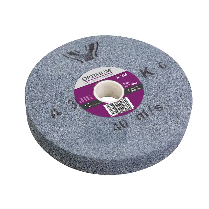 Sonderaktion Optimum Normalkorund-Schleifscheibe - Ø 300 x 50 Ø 75 mm, K36 -