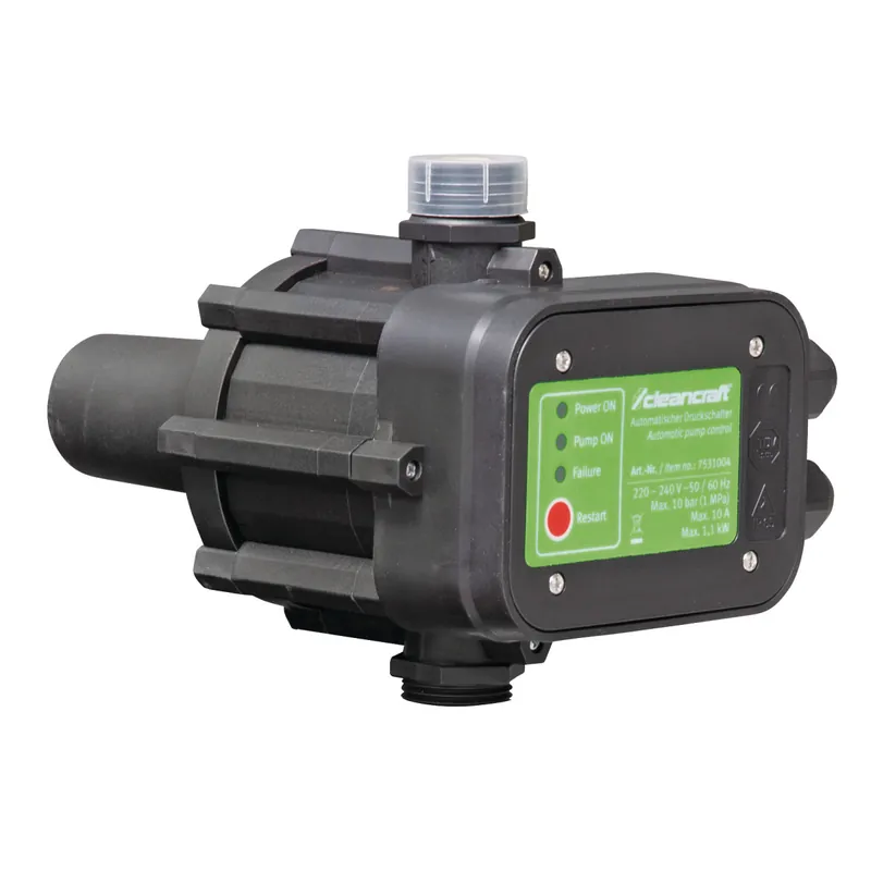 Cleancraft Automatischer Druckschalter für Wasserpumpen - Zertifiziert