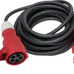 CEE-Verlängerung m.Phasenwendestecker 32 A 400 V 25m H07RN-F 5x4mm² schwarz IP44 Rabatt