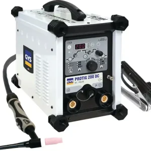 TIG-Schweißanlage PROTIG 200 DC HF m.Zub.5-200 A gasg.GYS Super-Preis