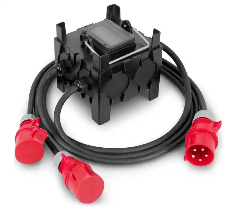 Knallerangebot Trotec 400V Mobiler Stromverteiler PV30 - H07RN-F-5G2 mit CEE-Kupplung
