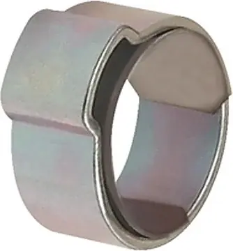 Kracherpreis Schlauchklemme 1-Ohr STA glanzverz(W1) m.Einlagering Ber.10,5-12,5mm 50St/Beutel