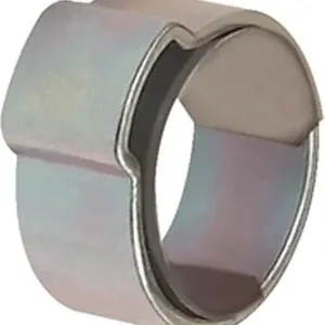Neu Schlauchklemme 1-Ohr STA glanzverz.(W1) m.Einlagering Ber.15-17,3mm 50St./Beutel