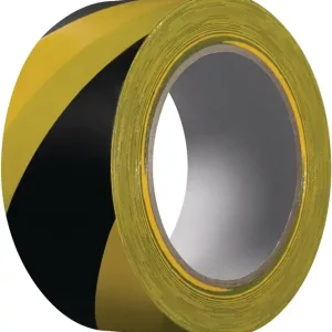Warnband Extra 339 PVC schwarz/gelb L.33m B.50mm Rl.KIP VE: 36 Rollen Highlight