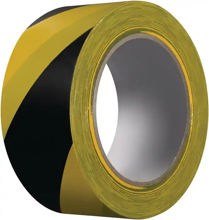 Warnband Extra 339 PVC schwarz/gelb L.33m B.50mm Rl.KIP VE: 36 Rollen Highlight