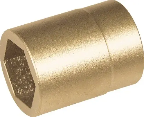 Markenware Steckschlüsseleinsatz 1/2 Zoll 6-kant SW 10mm L.40mm funkenfrei ENDRES TOOLS