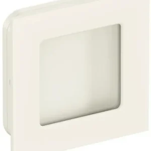 Top-Seller Schiebetürmuschel 544.60 PA 99 reinweiß glänzend quad.f.HLT L.60mm B.60mm HEWI