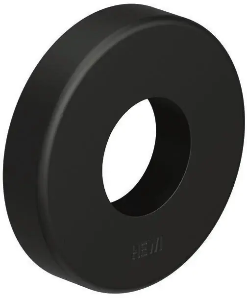 Billig Drückerrosetten-Paar 305.23PBR 90 Ku.90 Schildst.10,5mm rd.rd.HEWI