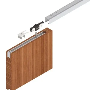 Schiebetürsystem 73 ME-A 1700mm EV1 elox.710-900mm Wm. Sonderaktion
