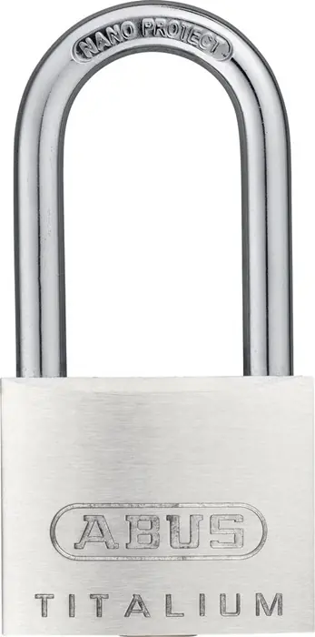 Zylindervorhangschloss 64TI/40HB40 Schlosskörper-B.40mm Titalium verschschl.ABUS Rabatt