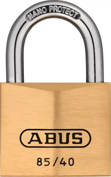 Zylindervorhangschloss 85/40 gl Schlosskörper-B.40mm MS gl.0709 ABUS Finale Aktion
