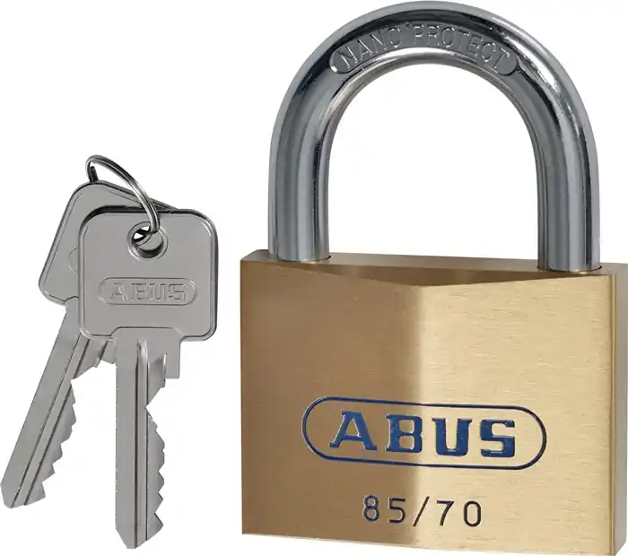 Super-Preis Zylindervorhangschloss 85/70 Schlosskörper-B.70mm MS versch.-schl.ABUS
