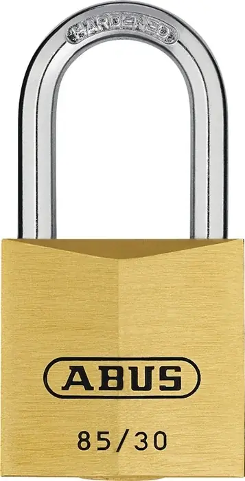 Abverkauf Zylindervorhangschloss 85/30HB24 Schlosskörper-B.30mm MS versch.-schl.ABUS