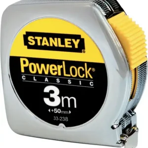 Taschenrollbandmaß PowerLock® L.3m B.12,7mm mm/cm EG II Ku.Gürtelclip lose Geprüft