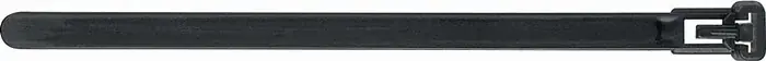 Garantierte Lieferung Kabelbinder L.300mm B.7,6mm PA 6.6 schwarz 100St./Btl.