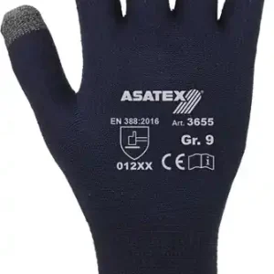 Feinstrickhandschuhe f.Smartphones u.Touchscreens Gr.8 dunkelblau VE: 12 Paare Must-Have