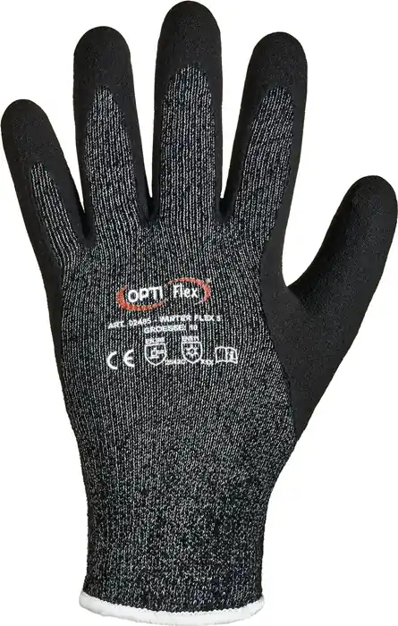 Abverkauf Schnittschutzhandschuhe Winter Flex 5 Gr.10 grau/schwarz EN 388 PSA II 12 PA VE: 12 Paare