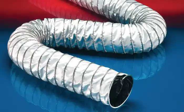 Neu Absaug- u.Gebläseschlauch CP PTFE_GLASS-INOX 471 EC 215mm 227,00mm 6m VE: 6 Meter