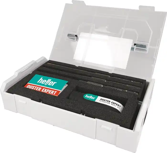 Günstig Absaugbohrersatz Duster Expert 3-tlg.SDS-plus Ku.-Box HELLER