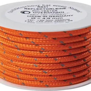 Sonderaktion Reflektorschnur Safety Reflector L.100m D.4mm PES orange OVERMANN