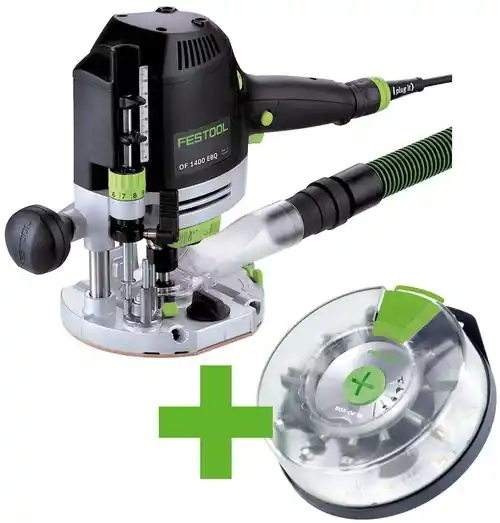 Zertifiziert Festool Oberfräse OF 1400 EBQ-Plus + Box-OF-S
