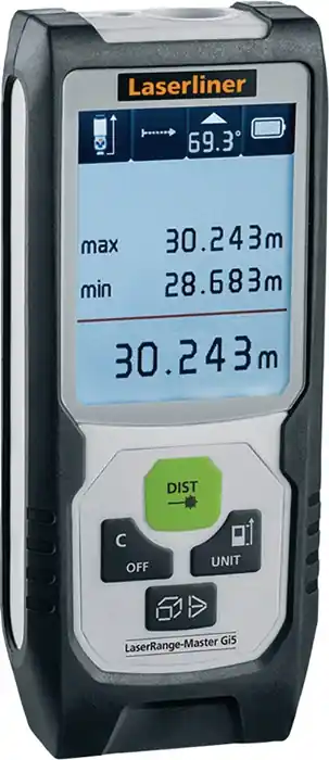 Laserentfernungsmesser Master Gi5 50m ± 2mm IP40 LASERLINER Meistverkauft