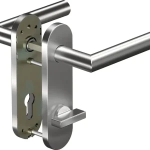 Kurzschildgarnitur CORE+ 8906 8 mm/7051K WC 78MM Alu.F1 WC rd Drückergrt.OGRO Heißes Angebot