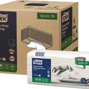 Expressversand Putztuch TORK 530179 L.ca.238 mmxB.ca.355mm weiß 1-lagig,ungeprägt 4x105 Pk.TORK