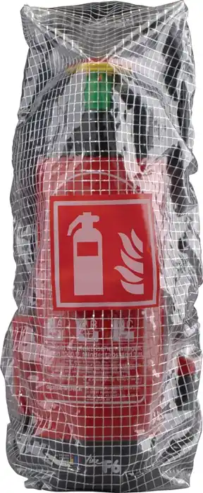 Versand Am Gleichen Tag Gitternetzfolie f.6kg Feuerlöscher ca.H 620xB 210xT 240mm GLORIA