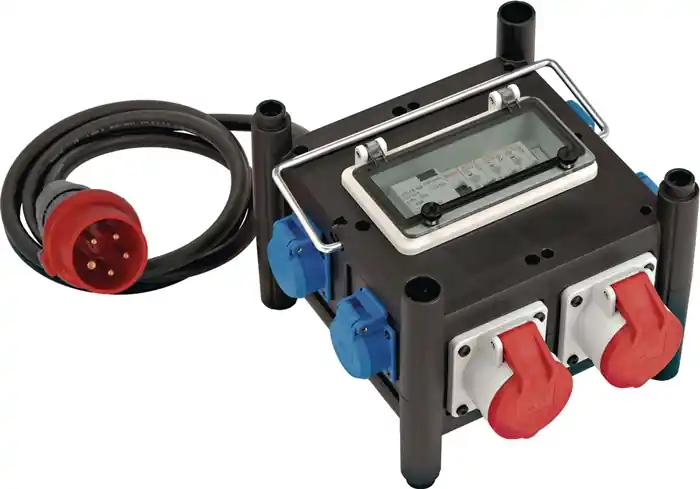 Preisreduziert Stromverteiler Stecker 400V/16 A 2xCEE16A,5x230V BRENNENSTUHL