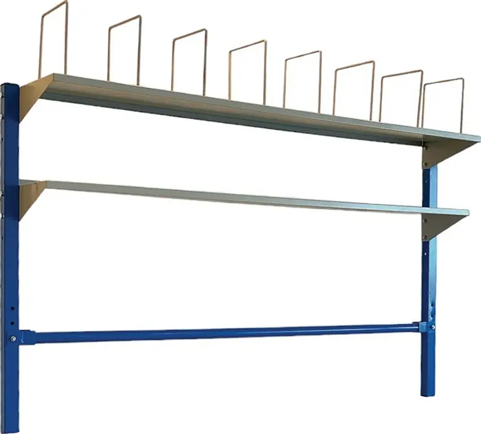 Packtischanbausystem f.Packtischbreiten 2000mm Metallkonstruktion GEWA Markenware