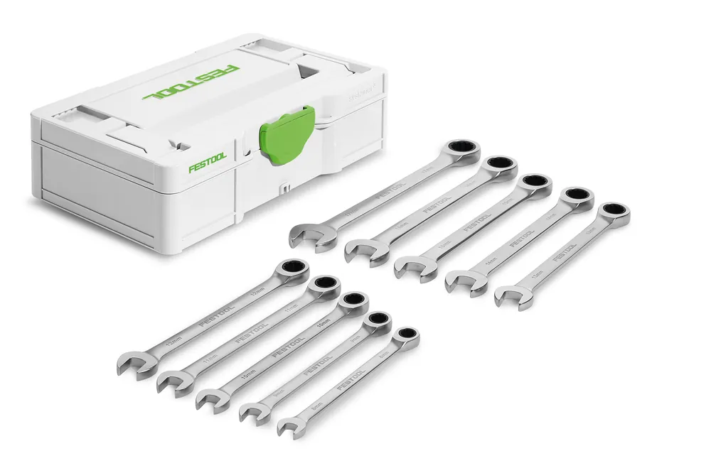 Festool Ringratschenschlüssel-Set SYS3 S 76-RRS-Set Geprüft