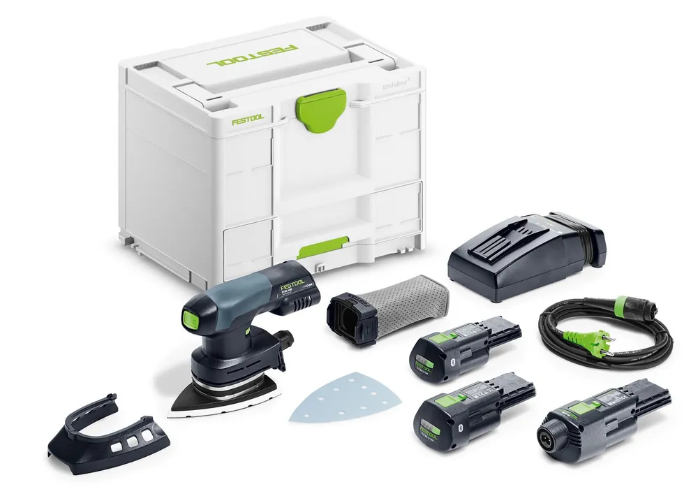 Angebot Festool Akku-Deltaschleifer DTSC 400 3,0 I-Set