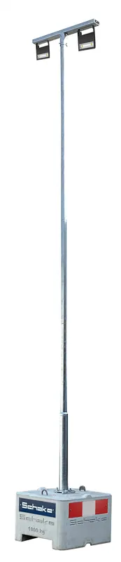 Heißes Angebot Lampenmast Set 6,00 m - Stahl