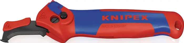 Preisreduziert Abmantelungsmesser Gesamt-L.146mm m.Hakenklinge KNIPEX