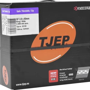 Schneller Versand TJEP GF28/80 Rillennagel verzinkt Rundkopf Maxi-Box 2.500 Stk.