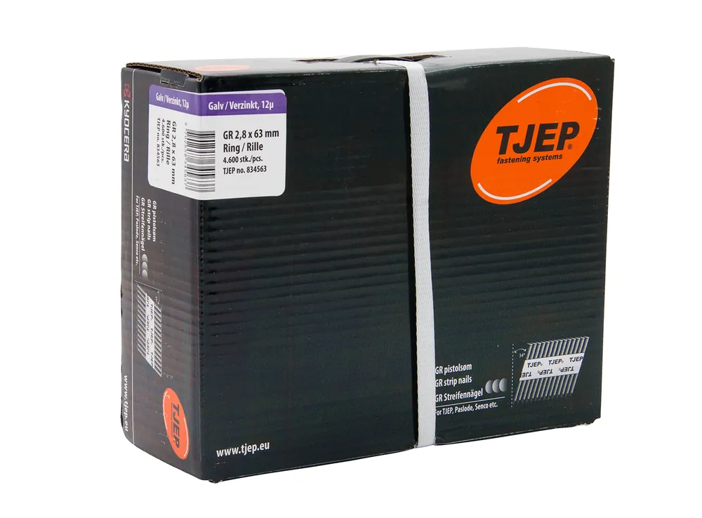 Must-Have TJEP GR28/63 Rillennagel verzinkt D-Kopf Jumbo-Box 4.600 Stk.