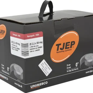 TJEP ZE21/50 Rillennagel feuerverzinkt Rundkopf. Box 1.950 Stk. Expressversand